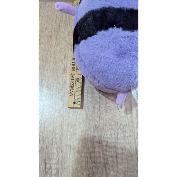 Hello Bello Cuddle Bug  bumble bee Limited Anniversary Edition Purple 12" - Picture 8 of 10